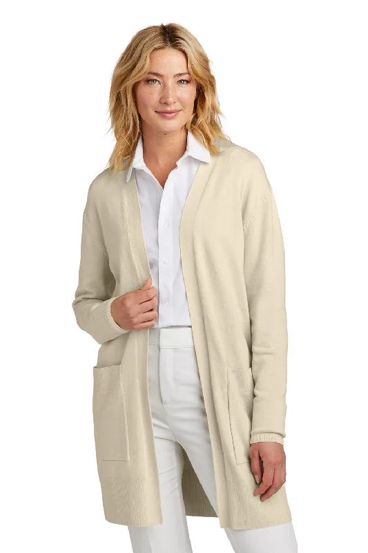 All-Day Comfort Mercer+Mettle Womens Open Front Cardigan Sweater - Birch