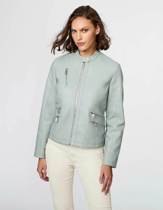 Cozy Fashion MILANO VEGAN LEATHER JACKET