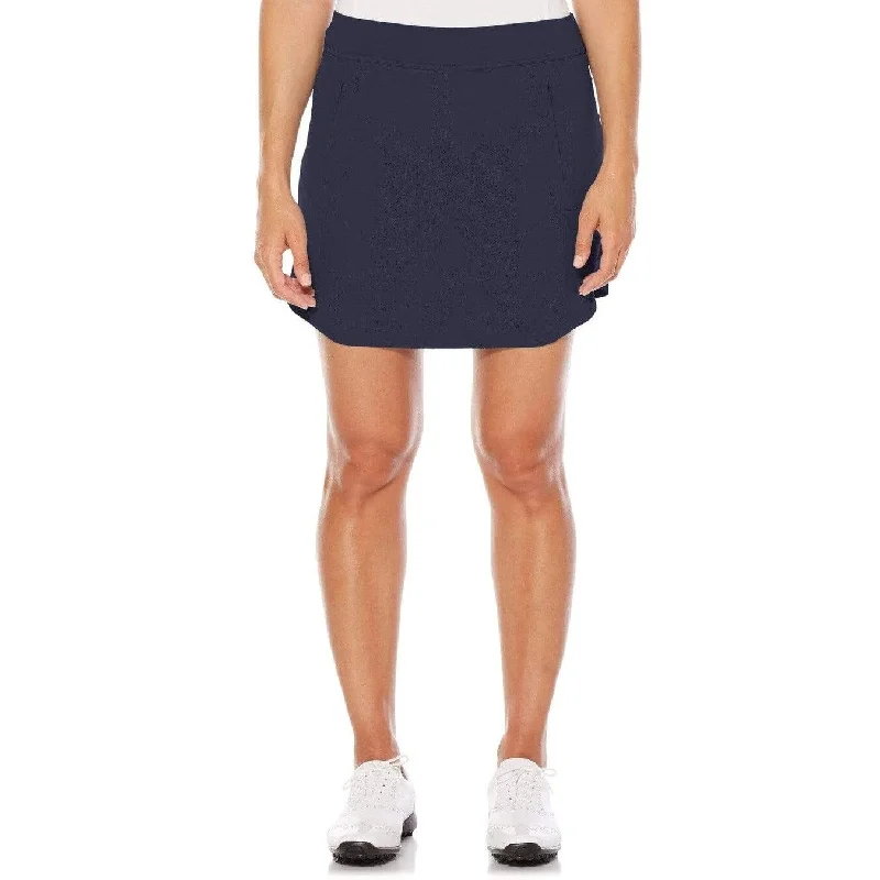 Fresh And Natural Callaway Women's 17" Fast Track Perforated Skort Navy Size Medium