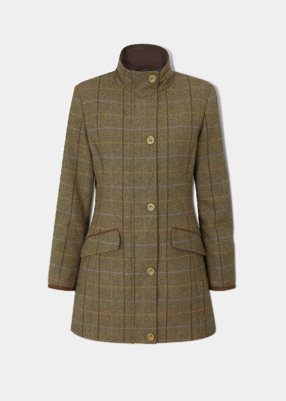 Soft Relaxation Wear Alan Paine Women's Combrook Waterproof Tweed Field Jacket