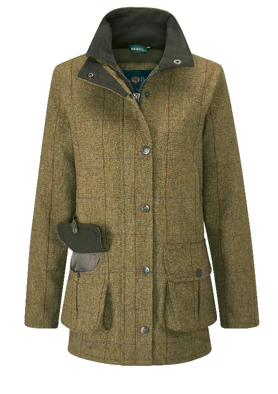 Low-key Luxury Alan Paine Women's Rutland Waterproof Tweed Coat