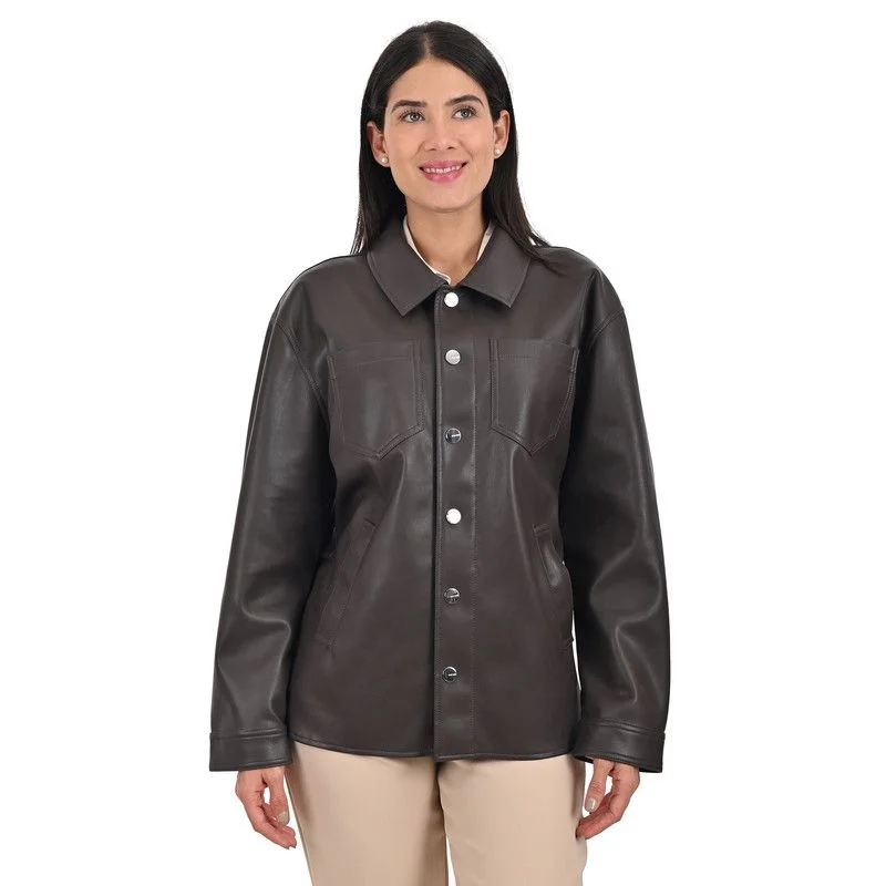Comfortable And Simple Nine West Women's Shirt Jacket