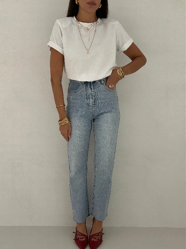 Playful Style Jeans ‘DELLA VITA’ Denim chiaro