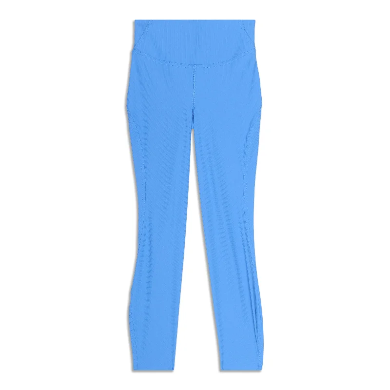 Comfortable And Cold-proof Base Pace High-Rise Ribbed Tight - Resale