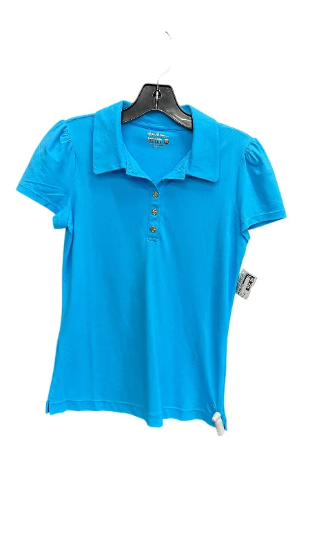 Modern City Athletic Top Short Sleeve By Lilly Pulitzer In Blue, Size: Xs