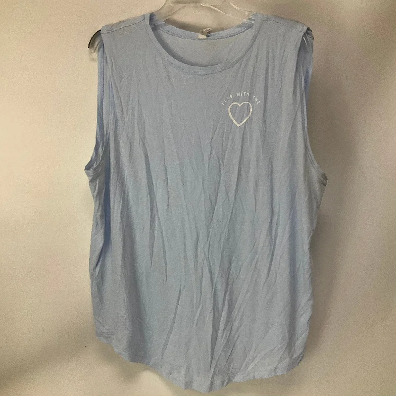Elegant And Lazy Athletic Top Short Sleeve By Lululemon In Blue, Size: 12