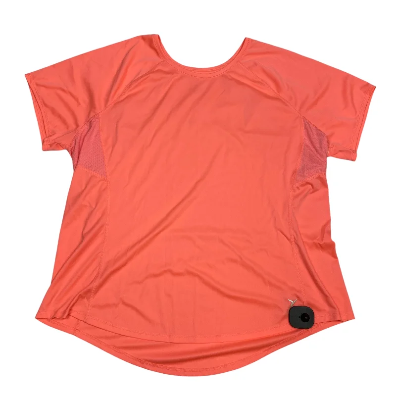 Exclusive Customization Athletic Top Short Sleeve By Old Navy In Pink, Size: Xxl
