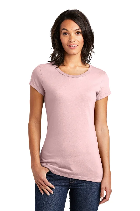 French Style District Womens Very Important Short Sleeve Crewneck T-Shirt - Dusty Lavender