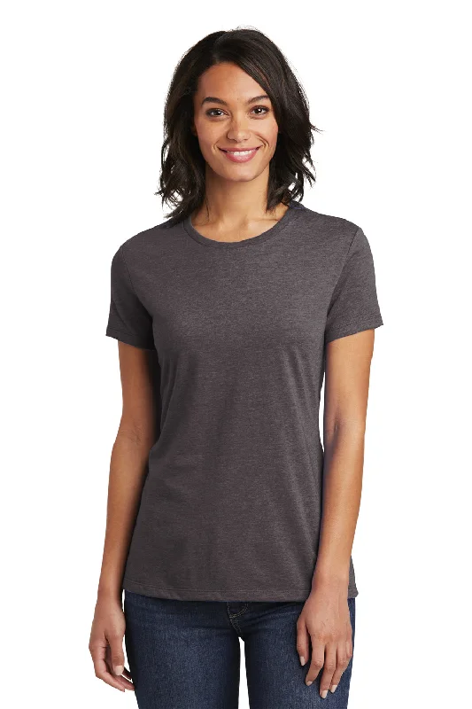 Beautiful Romance District Womens Very Important Short Sleeve Crewneck T-Shirt - Heather Charcoal Grey Beautiful Romance District Womens Very Important Short Sleeve Crewneck T-Shirt - Heather Charcoal Grey