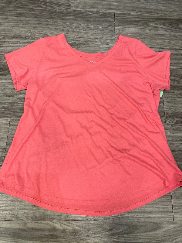 Classic Series Top Short Sleeve By Torrid In Coral, Size: 3x