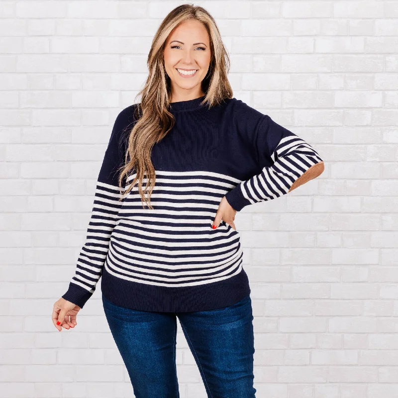Preview New Products As You Wish Top, Navy