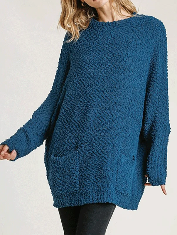 Soft Fabrics Stay Awhile Tunic Sweater