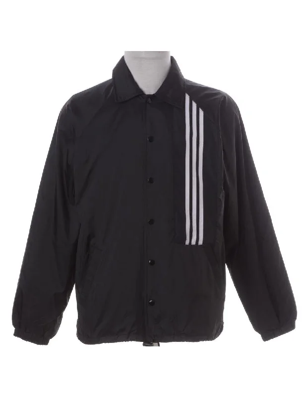 Cozy Fit Label Tino Stripe Front Coach Jacket