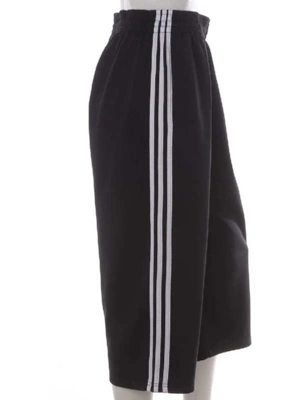 Unique Design Label Upcycled Adidas Mel Cropped Track Pants
